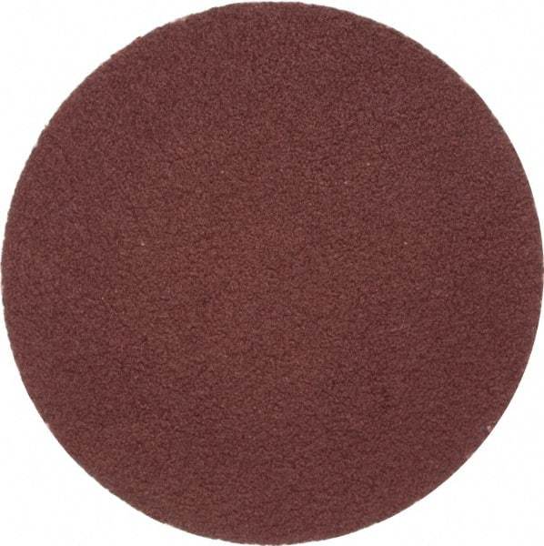 Merit Abrasives - 1-1/2" Disc Diam, 150 Grit, Aluminum Oxide Quick Change Disc - Type P Attaching System, Coated, Brown, 30,000 RPM, ALO Series - Benchmark Tooling