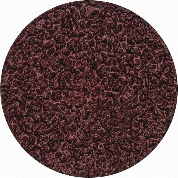 Merit Abrasives - 1-1/2" Disc Diam, 36 Grit, Aluminum Oxide Quick Change Disc - Type S Attaching System, Coated, Brown, 30,000 RPM, ALO Series - Benchmark Tooling