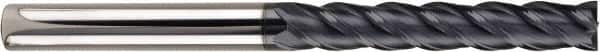 SGS - 18mm, 75mm LOC, 18mm Shank Diam, 150mm OAL, 4 Flute, Solid Carbide Square End Mill - Single End, AlTiN Finish, Spiral Flute, Variable° Helix, Centercutting, Right Hand Cut, Right Hand Flute, Series 7MS - Benchmark Tooling
