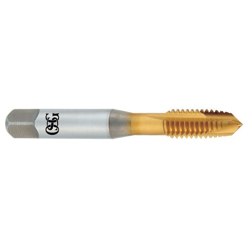 10-24 Dia-H3-3 FL-HSS-TiN-Plug Spiral Point Tap - Benchmark Tooling