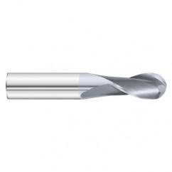 11/16 x 1-1/2 x 4 2 Flute Ball Nose End Mill- Series 3215SD - Benchmark Tooling