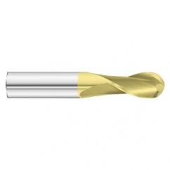 17/64 x 7/8 x 2-1/2 2 Flute Ball Nose End Mill- Series 3215SD - Benchmark Tooling