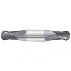 7/16 x 5/8 x 2-3/4 2 Flute Ball Nose End Mill- Series 3215STB - Benchmark Tooling