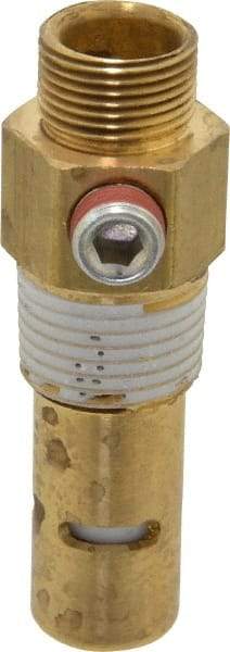 Conrader - 1/2" Brass Check Valve - In-Tank, Comp x MNPT - Benchmark Tooling
