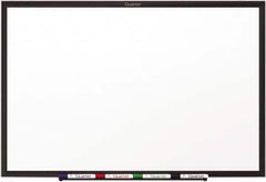 Quartet - 18" High x 24" Wide Dry Erase - Melamine, Includes Dry-Erase Marker & Mounting Hardware - Benchmark Tooling