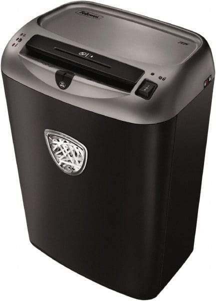FELLOWES - 7/32" Strip, 14 Sheet Strip Cut Personal Shredder - 15-11/16" Long x 11-5/16" Wide x 18-13/16" High, Level 2 Security, 7 Gal Wastebasket - Benchmark Tooling