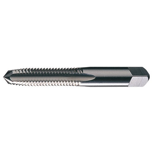 1-1/2-12 UNF 6 Flute H4 HSS Standard Plug Chamfer General Purpose Hand Tap- Bright - Exact Industrial Supply