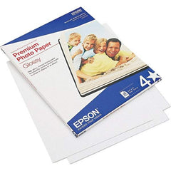 Epson - 8-1/2" x 11" Bright White Photo Paper - Use with Inkjet Printers - Benchmark Tooling