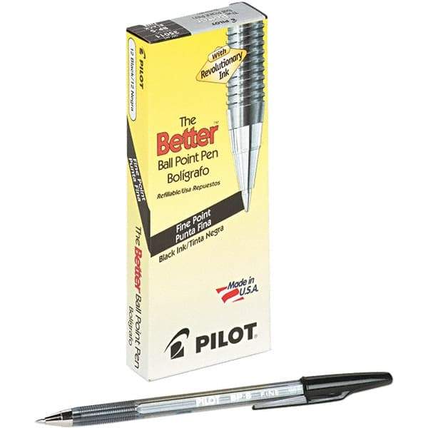Pilot - Conical Ball Point Pen - Black - Benchmark Tooling