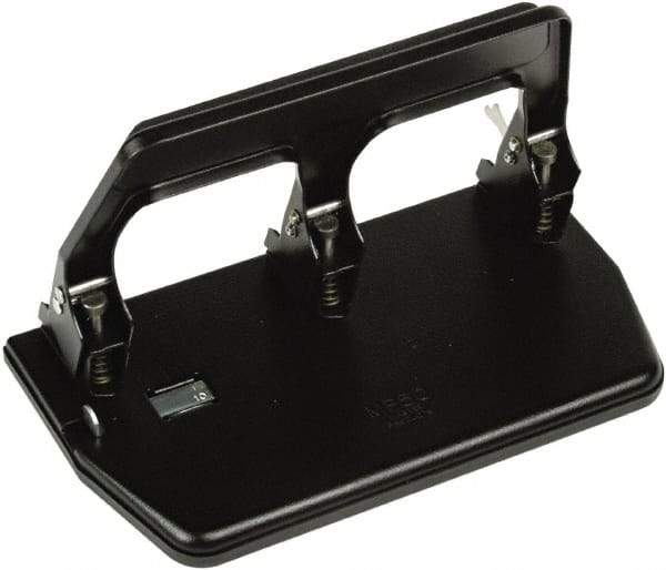 Master - Paper Punches Type: 40 Sheet Three-Hole Punch Color: Black - Benchmark Tooling