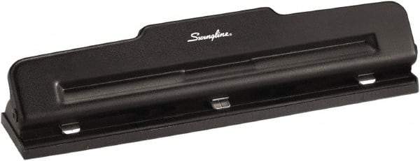 Swingline - Paper Punches Type: 10 Sheet Three-Hole Punch Color: Black - Benchmark Tooling