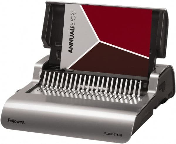 FELLOWES - Binding Machines Type: Electric Sheet Capacity: 500 - Benchmark Tooling