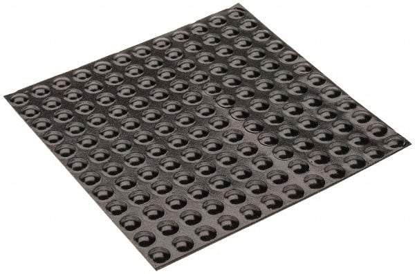 Made in USA - 0.335" Wide x 0.085" High, Self Adhesive Polyurethane Bumpers - Hemispherical - Benchmark Tooling