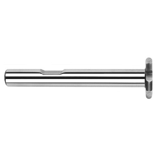 1.5000″ (1-1/2″) Cutter Diameter × 0.2500″ (1/4″) Radius Carbide Full Radius Large Diameter Standard Keyseat Cutter, 6 Flutes - Exact Industrial Supply