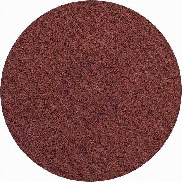 Standard Abrasives - 3" Disc Diam, 80 Grit, Aluminum Oxide Quick Change Disc - Type S Attaching System, Coated, Light Brown, Medium Grade - Benchmark Tooling