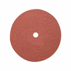 3M - 5" Diam 7/8" Hole 36 Grit Fiber Disc - Very Coarse Grade, Ceramic, 12,000 Max RPM, Series 983C - Benchmark Tooling