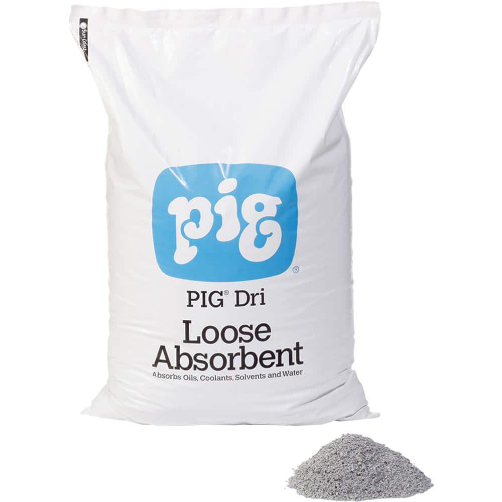 Granular Sorbents/Absorbents; Product Type: Absorbent; Application: General Absorbent; Container Size: 40 Lb; Container Type: Bag; Total Package Absorption Capacity: 5 gal; Material: Cellulose Fiber; Calcium Carbonate; Kaolin Clay; Features: Fragrance ™