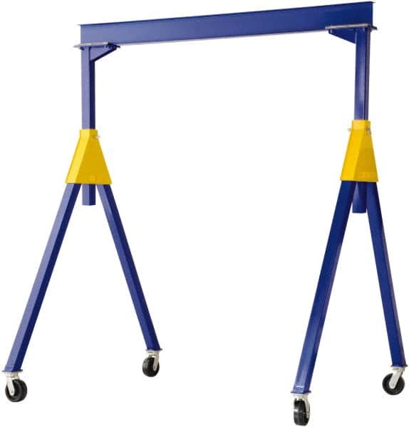 Vestil - 8,000 Lb Load Capacity, Steel Gantry Crane - 15' Span - Benchmark Tooling