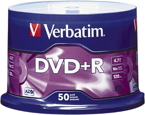 Verbatim - Silver DVD+R Disc - Use with DVD+R - Benchmark Tooling