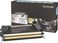 Lexmark - Black Toner Cartridge - Use with Lexmark C734, C736, X734, X738 - Benchmark Tooling