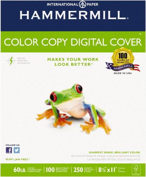 Hammermill - 8-1/2" x 11" Photo White Copy Paper - Use with High-Speed Copiers,High-Speed Printers,Laser Printers - Benchmark Tooling