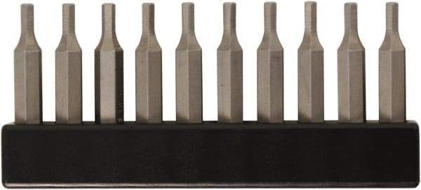 Wiha - Hex Screwdriver Bit - 4mm Drive, 28mm OAL - Benchmark Tooling