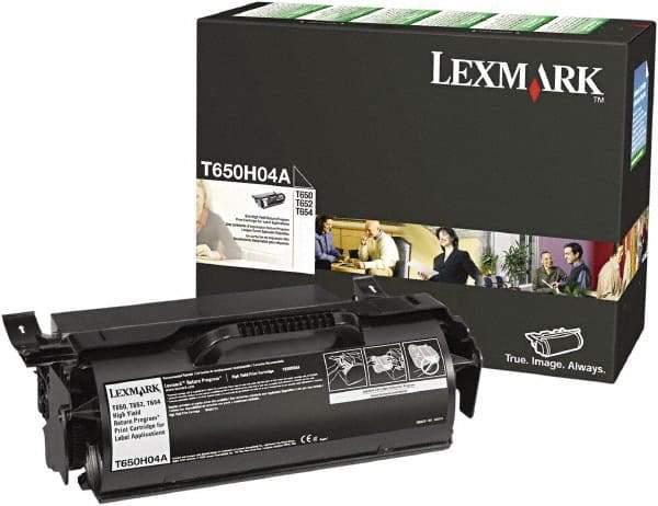 Lexmark - Black Toner Cartridge - Use with Lexmark T650dn, T650dtn, T650n, T652dn, T652dtn, T652n, T654dn, T654dtn, T654n, T656dne - Benchmark Tooling