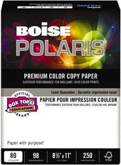 Boise - 8-1/2" x 11" White Copy Paper - Use with Copiers, Laser Printers - Benchmark Tooling