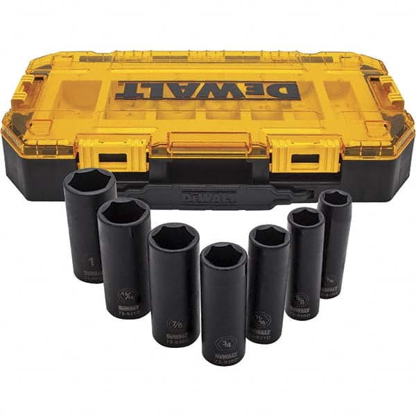 DeWALT - Socket Sets Measurement Type: Inch Drive Size: 1/2 - Benchmark Tooling