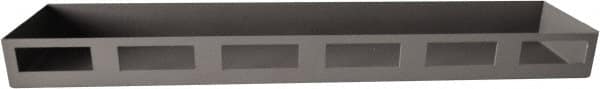 Durham - Gray, Steel, Cabinet Shelf - 18" Wide x 4" Deep x 1-1/2" High Body - Benchmark Tooling