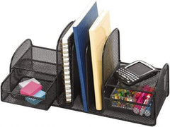 Safco - Black Document Organizer - Steel, Mesh - Benchmark Tooling