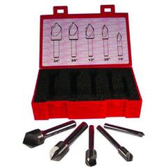 5 PC SET 82D 1FL CARB CSINK - Benchmark Tooling