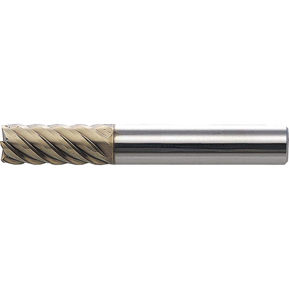 Square End Mill: N/A Flutes, Solid Carbide SquareEnd, HardmaxFinish, SpiralFlute, 45° N/A Mfr Grade Super MG, Series HMS61
