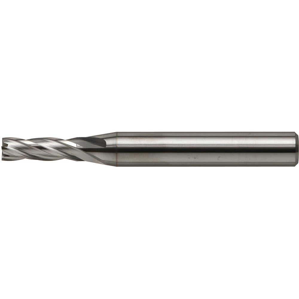 Square End Mill: N/A Flutes, Solid Carbide SquareEnd, CrNFinish, SpiralFlute, 20° N/A Mfr Grade Super MG, Series CRN-E