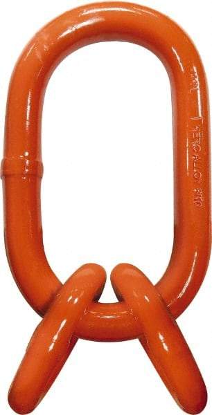 CM - 100 Grade Powder Coated Steel Oblong Link Assembly - 3/4" Diameter, 11,200 Lb Load Limit - Benchmark Tooling