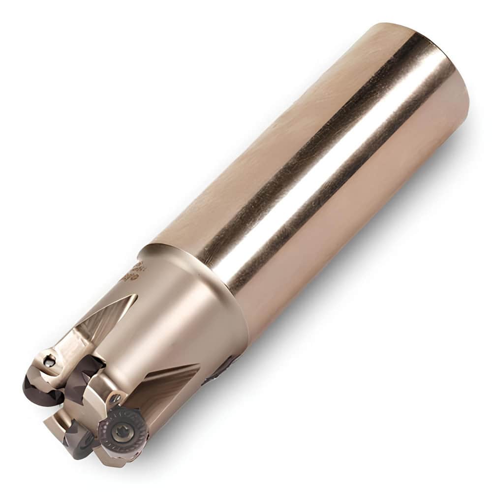 Indexable Copy End Mills; Maximum Depth Of Cut: 0.2500 in; Shank Type: Cylindrical; Toolholder Style: 15B4H; Shank Diameter (Inch): 1.2500; Shank Diameter (mm): 1.2500; Maximum Ramping Angle: 4.9 ™; Compatible Insert Style: RCKX; Compatible Insert Size C
