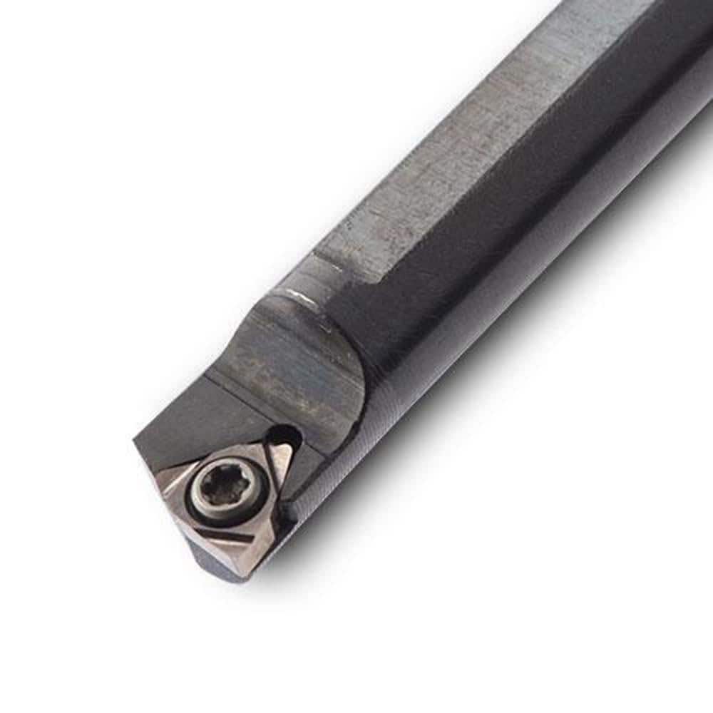 Indexable Boring Bar: C07K-SWUBR06-D08, 7.00 mm Shank Dia, 93.00° N/A Solid Carbide 4.9000″ OAL, Screw,