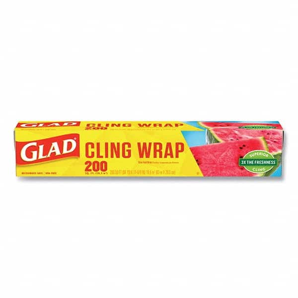 Glad - Foil & Plastic Wrap Breakroom Accessory Type: Plastic Wrap For Use With: Food Protection - Benchmark Tooling