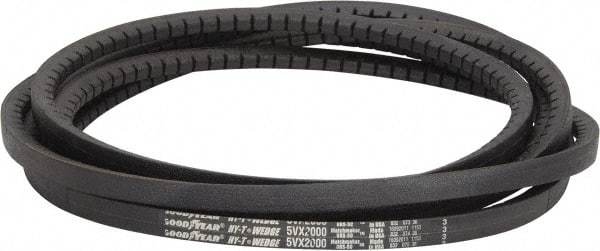 Continental ContiTech - Section 5VX, 200" Outside Length, V-Belt - Fiber Reinforced Wingprene Rubber, HY-T Wedge Matchmaker Cogged, No. 5VX2000 - Benchmark Tooling