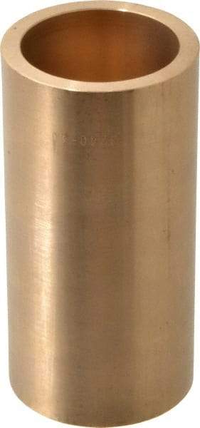 Made in USA - 2" Inside x 2-1/2" Outside Diam, Cast Bronze Sleeve Bearing - 5" OAL - Benchmark Tooling