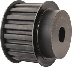 Power Drive - 19 Tooth, 3/4" Inside x 2.97" Outside Diam, Timing Belt Pulley - 1-1/2" Belt Width, 3.024" Pitch Diam, Steel & Cast Iron - Benchmark Tooling