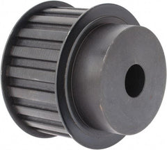 Power Drive - 20 Tooth, 3/4" Inside x 3.129" Outside Diam, Timing Belt Pulley - 1-1/2" Belt Width, 3.183" Pitch Diam, Steel & Cast Iron - Benchmark Tooling