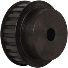 Power Drive - 24 Tooth, 3/4" Inside x 3.766" Outside Diam, Timing Belt Pulley - 3/4, 1" Belt Width, 3.82" Pitch Diam, Steel & Cast Iron - Benchmark Tooling