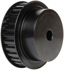Power Drive - 30 Tooth, 3/4" Inside x 4.721" Outside Diam, Timing Belt Pulley - 3/4, 1" Belt Width, 4.775" Pitch Diam, Steel & Cast Iron - Benchmark Tooling