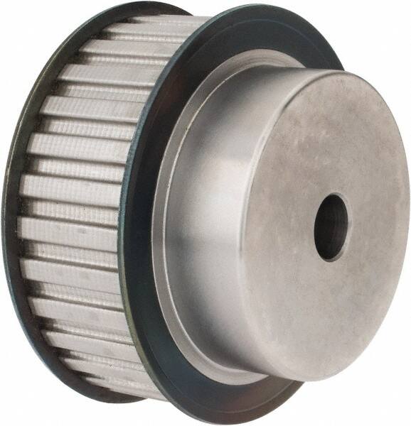 Power Drive - 30 Tooth, 3/4" Inside x 4.721" Outside Diam, Timing Belt Pulley - 1-1/2" Belt Width, 4.775" Pitch Diam, Steel & Cast Iron - Benchmark Tooling