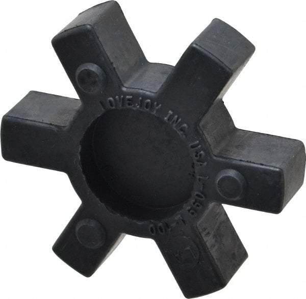 Lovejoy - Flexible Coupling Spider - 2.54" OD, 3-1/2" OAL, Buna-N, Order 2 Hubs & 1 Spider for Complete Coupling - Benchmark Tooling