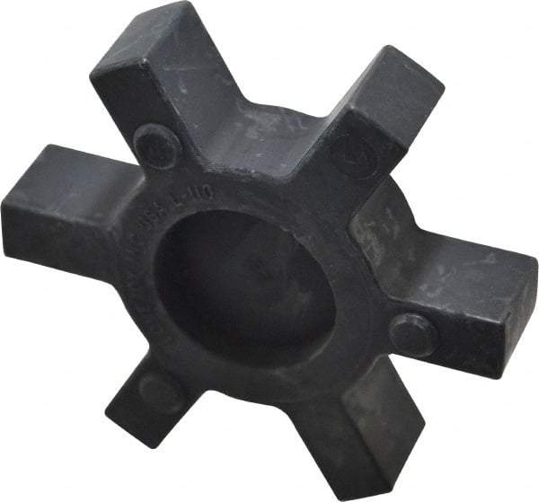 Lovejoy - Flexible Coupling Spider - 3.31" OD, 4-1/4" OAL, Buna-N, Order 2 Hubs & 1 Spider for Complete Coupling - Benchmark Tooling