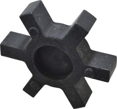 Lovejoy - Flexible Coupling Spider - 3.31" OD, 4-1/4" OAL, Buna-N, Order 2 Hubs & 1 Spider for Complete Coupling - Benchmark Tooling