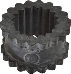 Lovejoy - 4 One Piece Solid Flexible Coupling Sleeve Insert - 2.31" OD, 1-1/4" OAL, EPDM - Benchmark Tooling