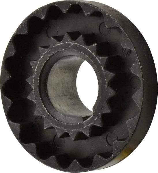 Lovejoy - 7/8" Max Bore Diam, 3/16" x 3/32" Keyway Width x Depth, Flexible Coupling Hub - 2.046" OD, 2.38" OAL, Cast Iron - Benchmark Tooling